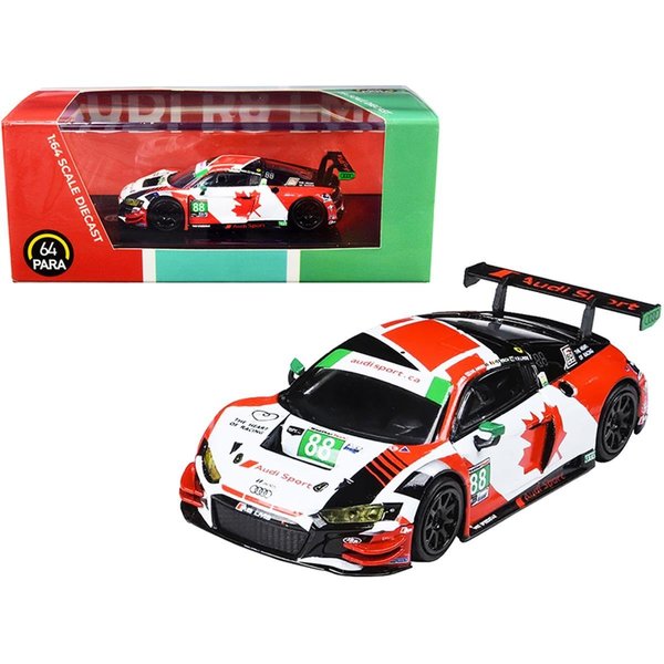 Paragon Audi R8 LMS No.88 WRT Speedstar Daytona 24 Hours 2019 .16 4 Diecast Model Car PA-55252